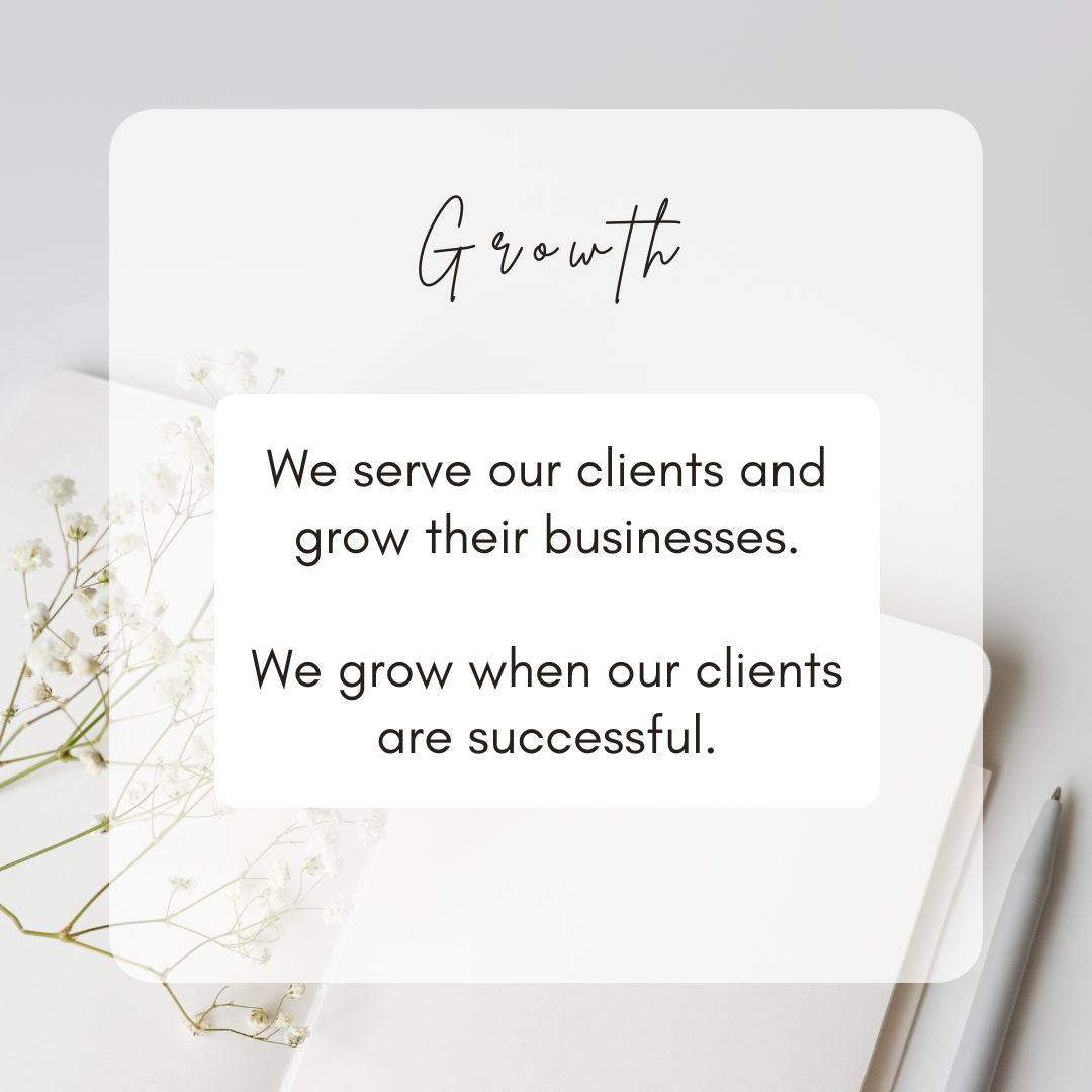 Our Values: Growth